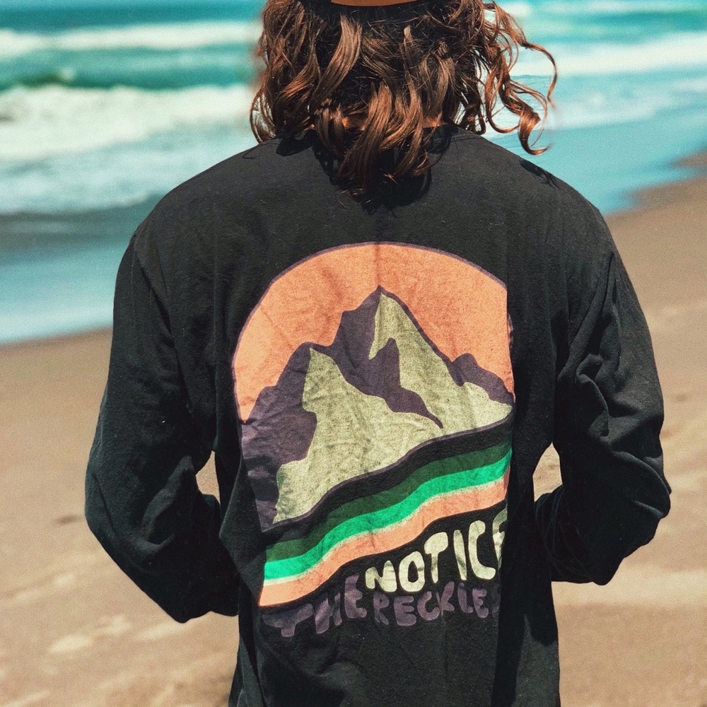 Notice the Reckless long sleeve